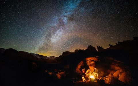 photo of bonfire