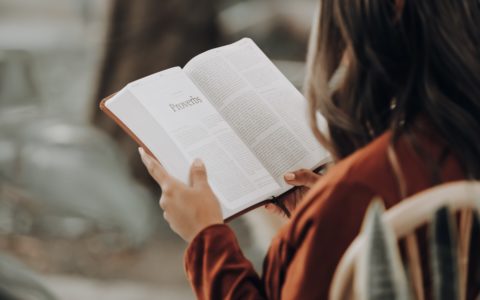 girl reading book