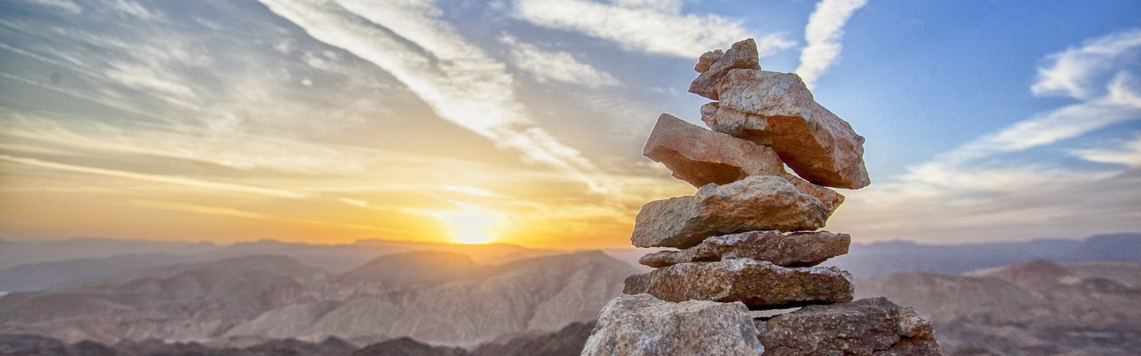 Piled Brown Stones